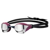 Arena Unisex Cobra Core Swipe Buğu Önleyici Yarış Yüzme Gözlüğü Erkekler ve Kadınlar için Polikarbonat Ayna/Aynasız Lens
