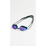 ARENA Unisex Yüzücü Gözlüğü Aynalı Antifog Profesyonel Yarış Silikon Ayarlanabilir UV Korumalı Havuz Tracks Mirror Unisex Mavi Yüzücü Gözlüğü 92370112