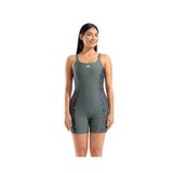 ARENA Woman Sleeveless Slimkini Mayo Sage Zebra, L, 011079590, Sage Zebra, Kadın