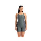 ARENA Woman Sleeveless Slimkini Mayo Sage Zebra, M, 011079590, Sage Zebra, Kadın