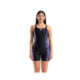 ARENA Woman Sleeveless Slimkini Mayo Siyah, S, 011079590, Black Batık, Kadın