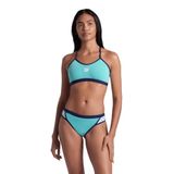 ARENA WOMEN'S ARENA ICONS BIKINI CROSS BACK SO Mayo, Lacivert, 40