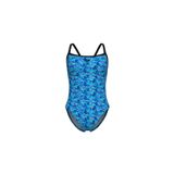 ARENA WOMEN'S ARENA POOLTILES SWIMSUIT KADIN YÜZÜCÜ MAYOSU