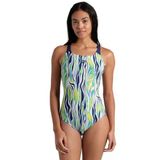 ARENA WOMEN'S ZEBRA STRIPES SWIMSUIT SWIM PRO BACK KADIN YÜZÜCÜ MAYOSU 007217157