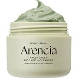 Arencia - Fresh Green Rice Mochi Cleanser Gözenek Arındırıcı Siyah & Beyaz Nokta Önleyici Pirinç Tozlu 2'si 1 Arada Temizleyici & Maske 120 gr