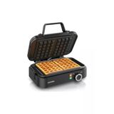 Arendo Çiftli Waffle Makinesi 1200W Belçika Waffle, Termostat, Yapışmaz Kaplama