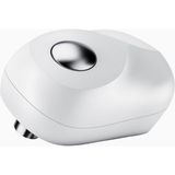 Arendo One Touch Elektrikli Konserve Açacağı, Otomatik 360° Dönüş, Keskin Kenarsız Açılma - Beyaz