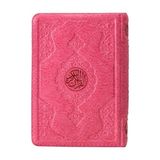 Arenes 2 Renkli Pembe Hafız Boy Kur'an-I Kerim Kılıflı 2 Renkli Kuranı Kerimler