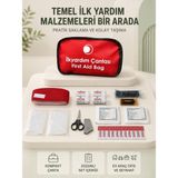 Arenes Araç ve Ev Için Ilk Yardım Çantası Acil Set - Lisinya