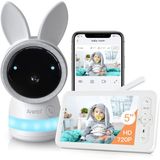 Arentı Video Bebek Monitoru, 2K Ultra Hd Wifi Kamerali Ses Monitoru