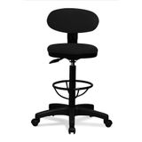 Arenzo Bar Sandalyesi Sırtlı Barettta Model Siyah