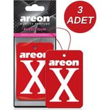 Areon x Bubble Gum 3'lü Oto Araç Kokusu Asma Koku Ferah Bubble Gum Kokusu
