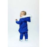 Ares Kids Fashion Kar Tulumu Siyah Suya Dayanıklıdır - 04G-Mavi - 2 Yaş