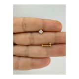 Arescollection 1 ADET G23 TİTANİUM ( TİTANYUM )ÇİÇEK MODEL TRAGUS HELİX CONCH LOBE UYUMLU PİERCİNG