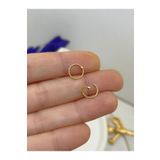 Arescollection 316L CERRAHİ ÇELİK BURUN DUDAK KULAK TRAGUS KIKIRDAK UYUMLU İNCE HALKA HIZMA PİERCİNG