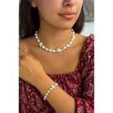 Arescollection deniz kabuklu deniz yıldızlı kolye bileklik set