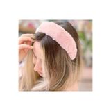AresTokaAksesuar YUMUŞACIK KALIN 4 CM PELUŞ KADIN TAÇ