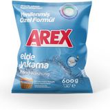 Arex Elde Yıkama Toz Deterjan 600GR Türkiye Menşeli Derinlemesine Temizlik ve Ferahlık - 600 gr