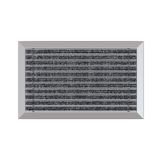 Arfen Halı Üst Yüzeyli Alüminyum Gri Paspas 60 x 120 cm