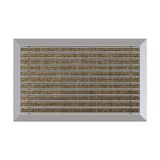 Arfen Halı Üst Yüzeyli Alüminyum Ince Seri Deve Tüyü Renk Paspas 50 x 80 cm - Sarı
