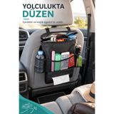 Arfseb Araç İçi Koltuk Arkası Organizer Termal Bölmeli Peçetelikli Eşya Düzenleyici Çanta Siyah Alternatif başlıklar: