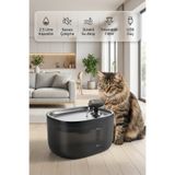 Arfseb Kedi ve köpekler için 2.5 litre sessiz otomatik şelale su sebili