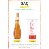 Argan Finishing Oil - Besleyici Argan Yağı + BC Clean Acil Kurtarma Kırık Uç Önleyici Serum