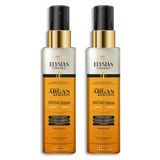 Argan & Keratin Sıvı Saç Kremi 2' Set – Durulanmayan, Dökülme Karşıtı, Ona