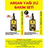 Argan Yağı 2'li (%100 Saf ve Doğal-Soğuk Pres) Besleyici Etki 2X20 ml / 1.4 Fl Oz - 40 ml