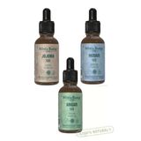 Argan Yağı, Hodan Yağı, Jojoba Yağı (3'Lü Set) 30 Ml X 3 Adet | %100 Saf Ve Doğal