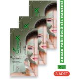 Argan Yağı Özlü Tek Kullanımlık Kil Maskesi - Cilt Yenileyici Maske 15 gr (3 Adet)
