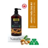 Argan Yağlı Duş Jeli Paraben Ve Fosfat İçermez, Nemlendirici Ve Cilt Dostu 1000 Ml