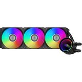 Argb 360MM Sıvı Soğutucu, 120MM Sessiz Argb Fanlar, Intel Lga 115X/1200/1700/20XX ve Amd Am4/am5
