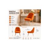 arge demo Makyaj Masası Sandalyesi Minimal Berjer Çok Amaçlı