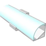 Arge Led Mutfak Dolabı Ve Tezgah Altı Bombe Difüzörlü Köşe Bar Led 24V 3000K 100 cm