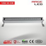 Arge Led Rgb Wallwasher Duvar Boyama 50 cm (18W) Projektör