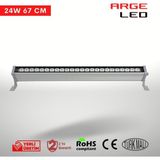 Arge Led Rgb Wallwasher Duvar Boyama 67 cm (24W) Projektör