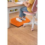 Argedemo Çalışma Masası Altı Ayak Rampası Ergonomik Masa Altı Ayak Koyma Standı 15CM Yükseklik - Turuncu