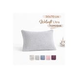 argehome Welsoft Yastık Kılıfı 50x70 cm Ultra Yumuşak Peluş Yastık Kılıfı Fermuarlı