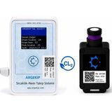 Argekip Wi-Fi Klor (Cl₂) Gaz Sensörü | Ppm Ölçüm | Alarm Özellikli | Uzaktan Izleme