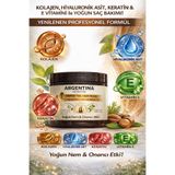 ARGENTİNA KERATİN Kolajen-Hyaluronik asit-Keratin-E vitamini At Kuyruğu Argan Yağlı Saç Maskesi 500ml
