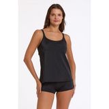 Argento Düz Renk Tankini Takım Siyah 0063-3001 - 40