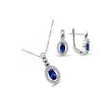 Argentum Concept S013602 Zirkon Taşlı Gümüş Set