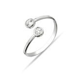 Argentum Concept Y011001 Zirkon Taşlı Gümüş Yüzük