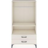 Arges Dolap 2 Raflı 2 Çekmeceli Tek Askılı 88x30x163 Aytaşı-Aytaşı