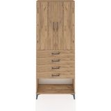 Arges Dolap 88X30X221 Çam-Çam - Atlas Çam
