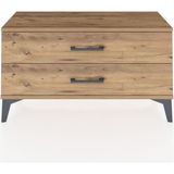 Arges Şifonyer 2 Çekmeceli 88X30X48 Çam-Çam - Atlas Çam