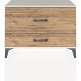 Arges Şifonyer 2 Çekmeceli 88X30X64 Aytaşı-Çam