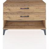 Arges Şifonyer 2 Çekmeceli 88X30X64 Çam-Çam - Atlas Çam