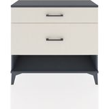 Arges Şifonyer 2 Çekmeceli 88X30X80 Antrasit-Aytaşı